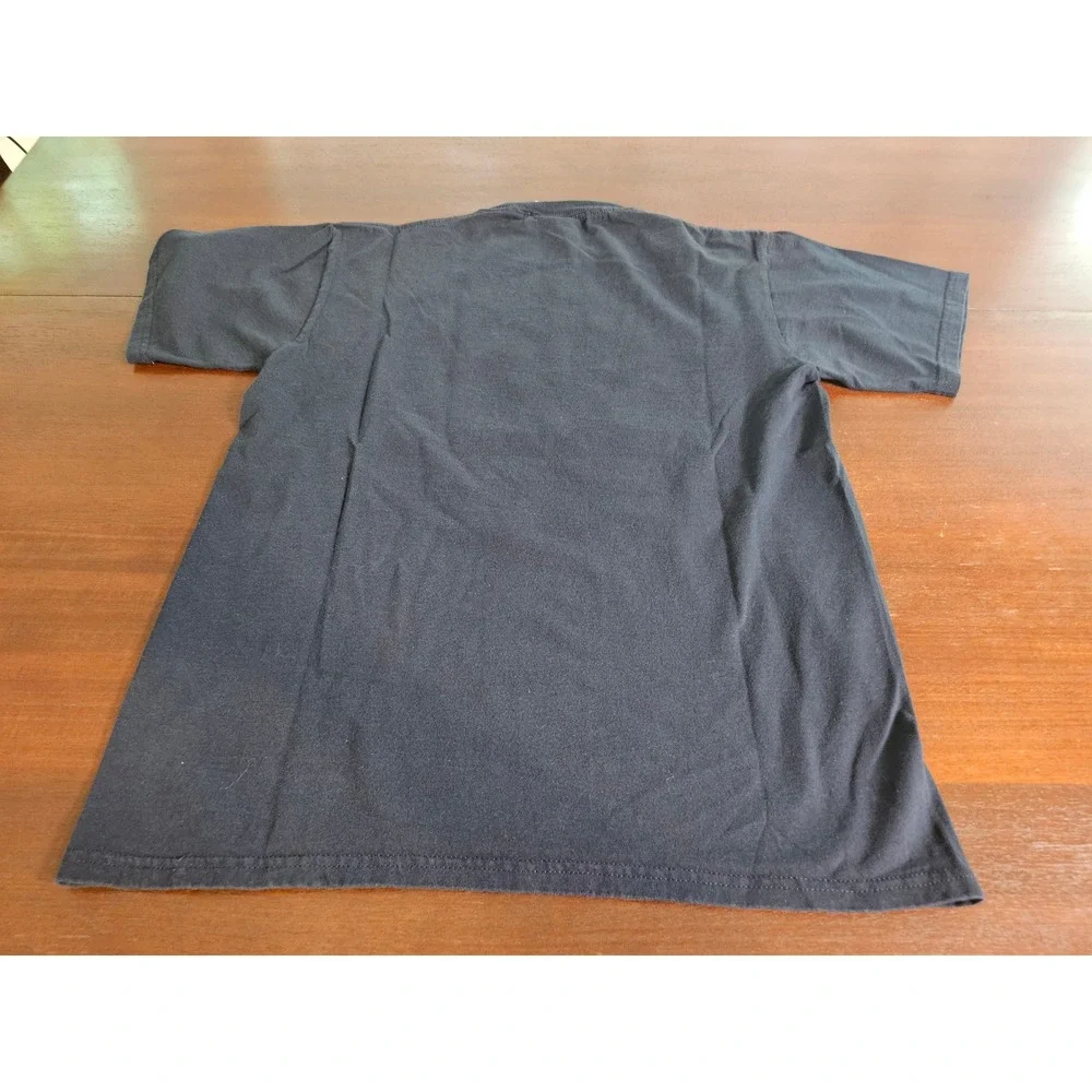 Champion T-Shirt Mens Large Black Notre Dame Hockey The Puck Stops Here Graphic - Picture 5 of 7